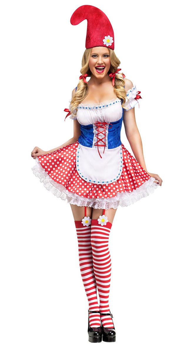 F1516FunWorld Sexy Gnome Costume